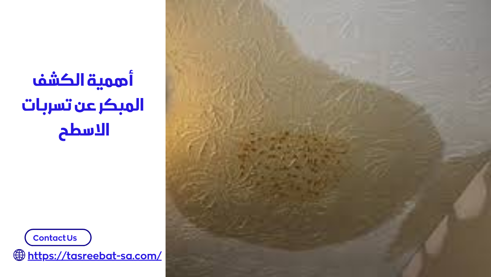 شركة كشف تسربات الاسطح بجدة