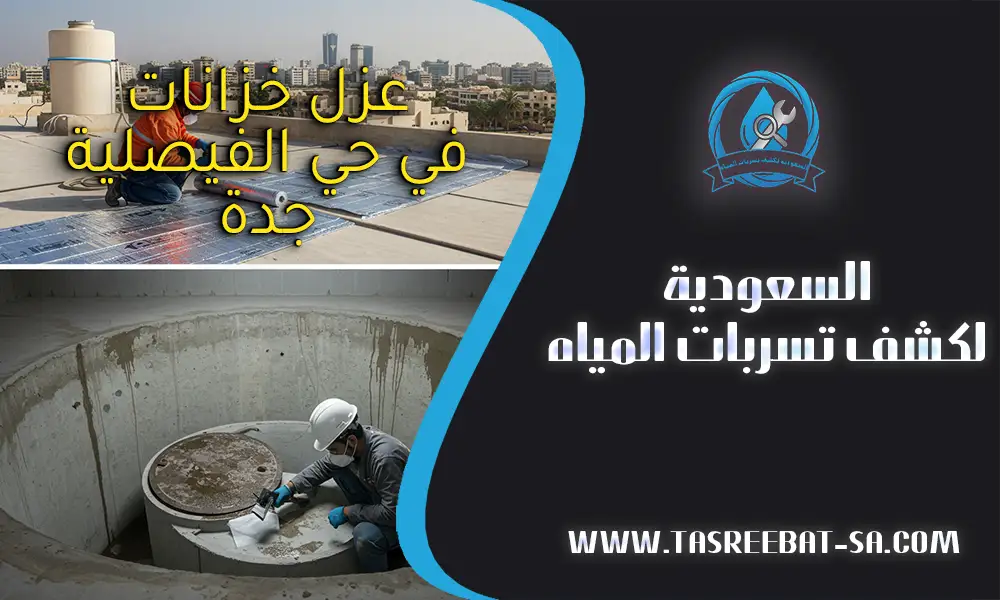 عزل خزانات في حي الفيصلية جدة