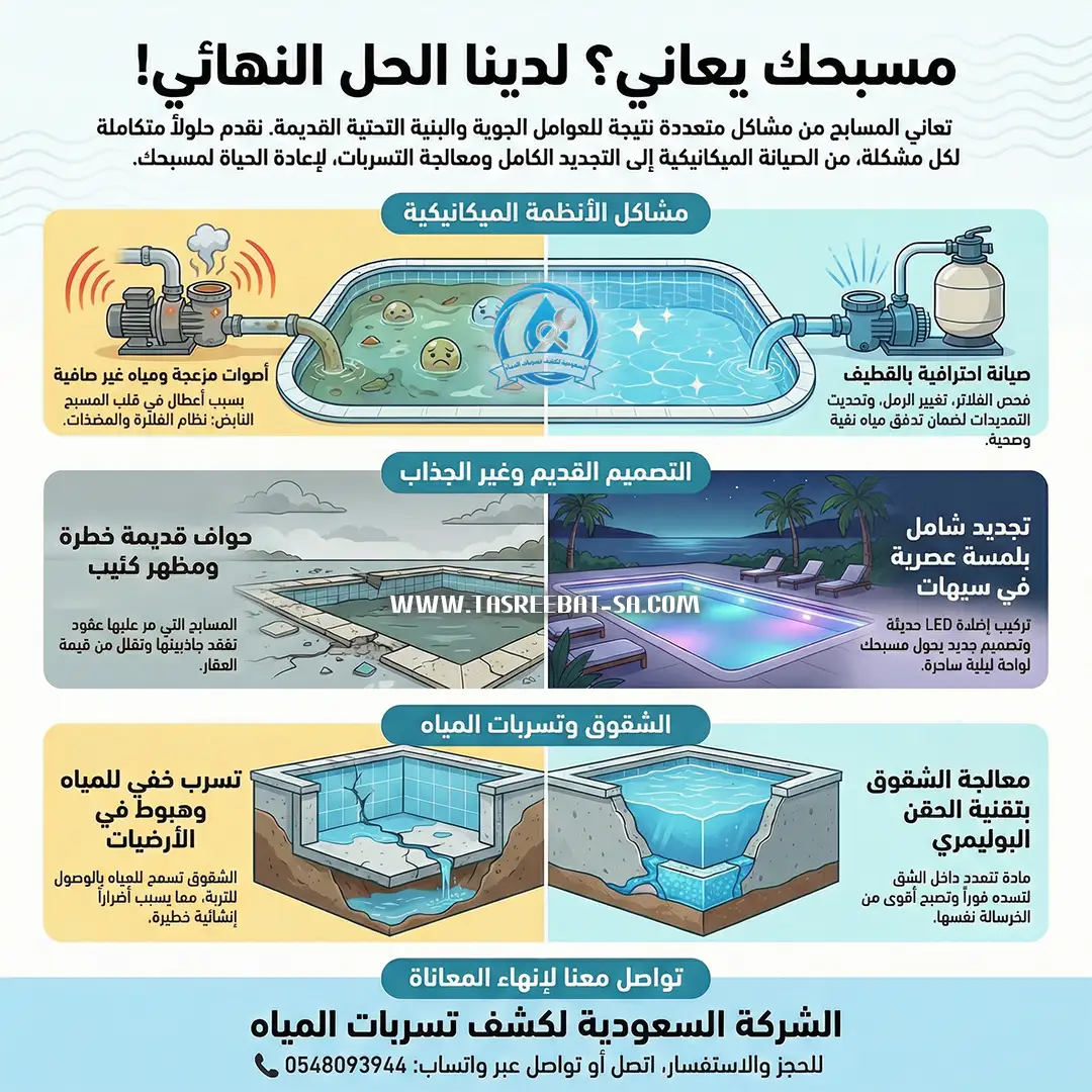 شركة ترميم مسابح بالقطيف